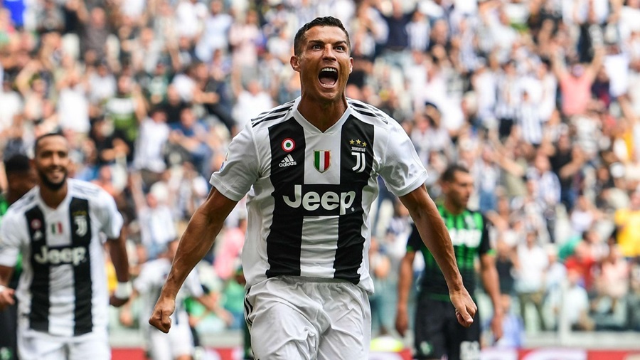 Ronaldo từng tung hoành Serie A trong màu áo Juventus