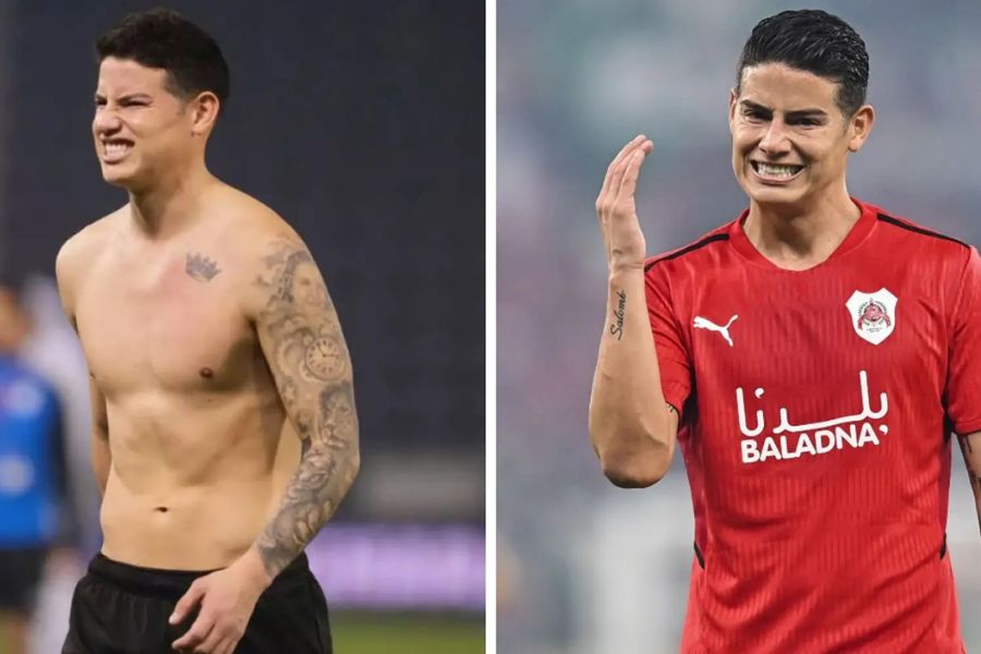 12 tháng ác mộng của James Rodriguez ở Qatar: ăn bằng tay, tắm phải mặc quần áo