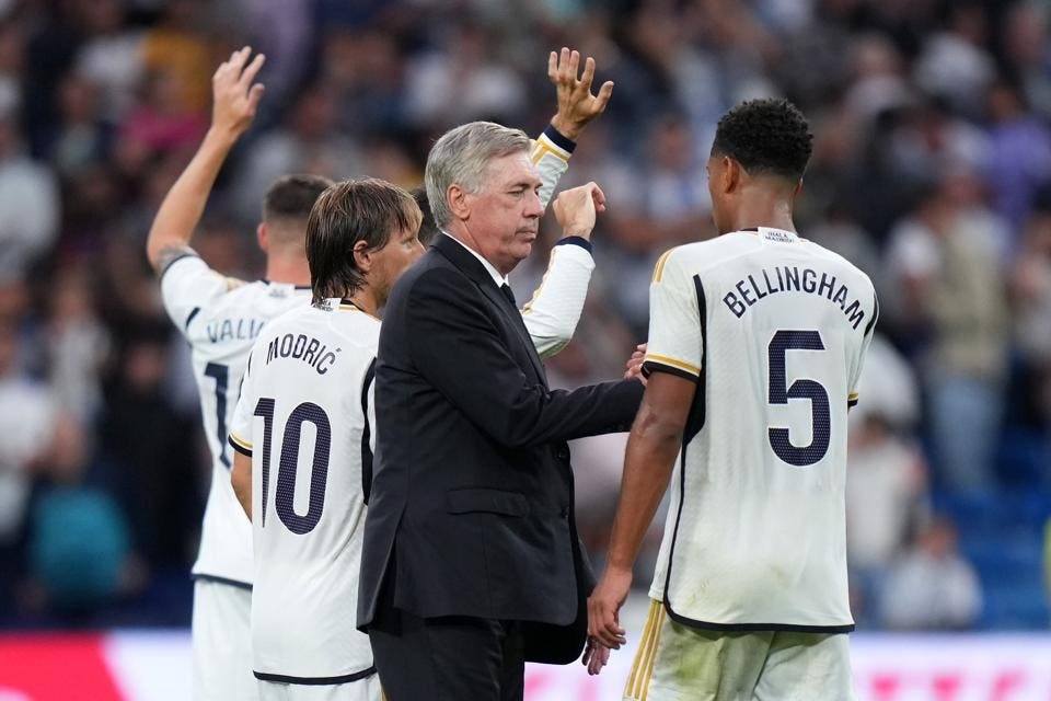 HLV Ancelotti lo ngại thể lực và nguy cơ chấn thương của Bellingham