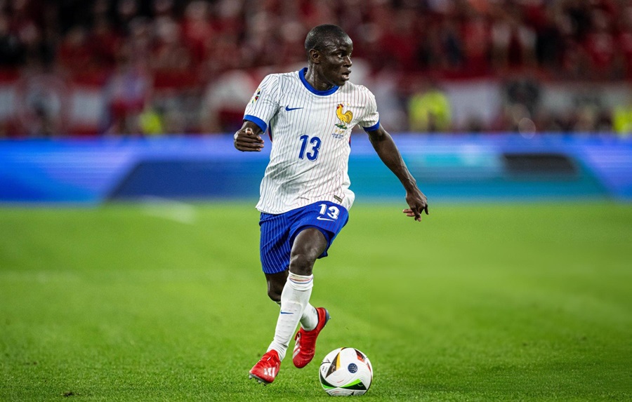 Kante vẫn thể hiện phong độ đỉnh cao tại Euro 2024