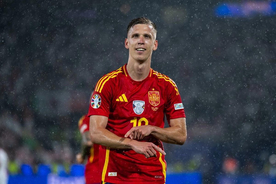 Dani Olmo đã có một mùa Euro tỏa sáng rực rỡ