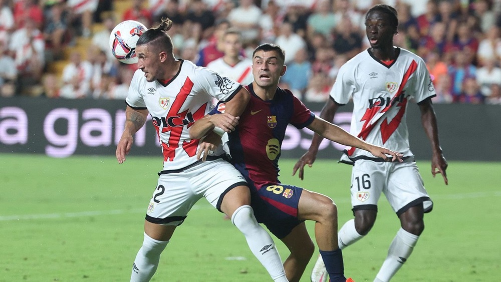 Barca trả giá đắt sau chiến thắng trước Vallecano