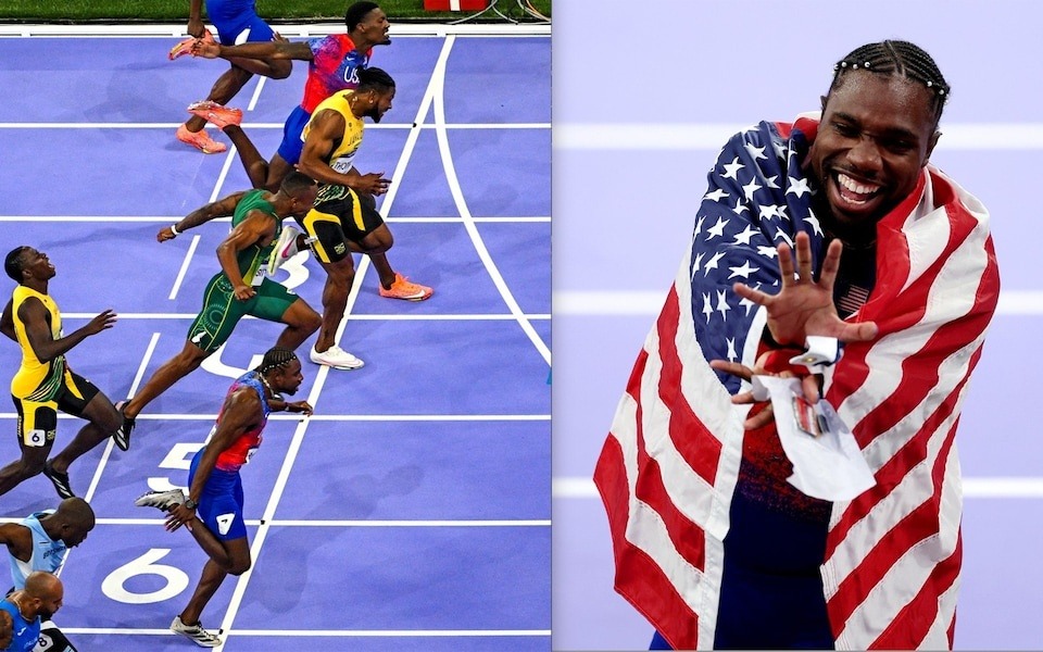 Noah Lyles mang về tấm huy chương vàng 100m nam đầy ấn tượng