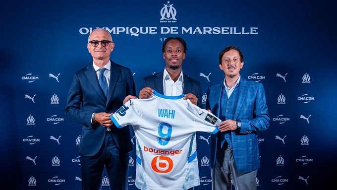 Wahi, tài năng trẻ hàng đầu nước Pháp đã cập bến Marseille