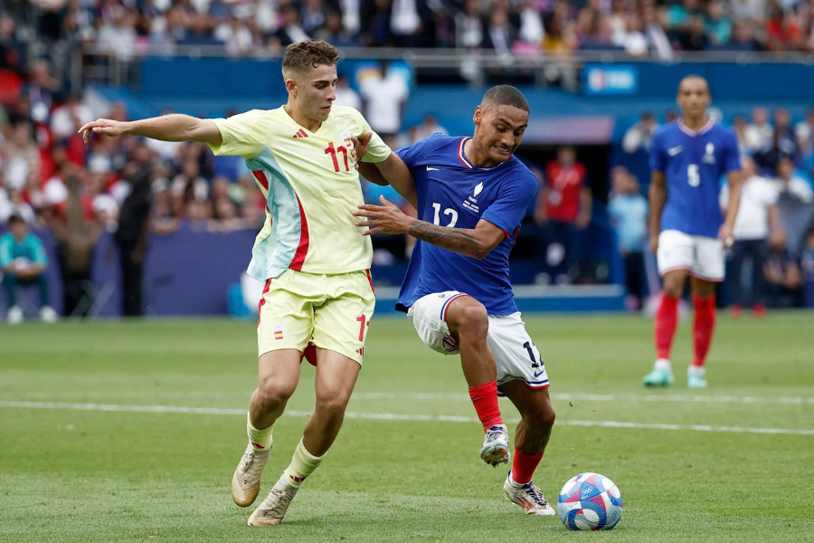 Fermin Lopez rực sáng tại Olympic.