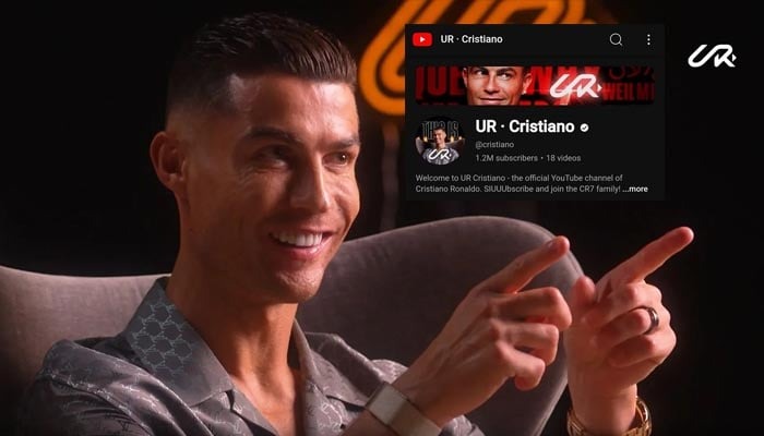 C. Ronaldo gây bất ngờ với màn ra mắt kênh YouTube ấn tượng