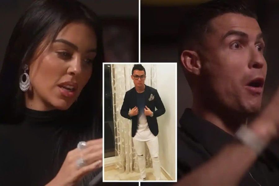 Ronaldo thở hổn hển khi Georgina quá thẳng thừng với bộ đồ của anh 