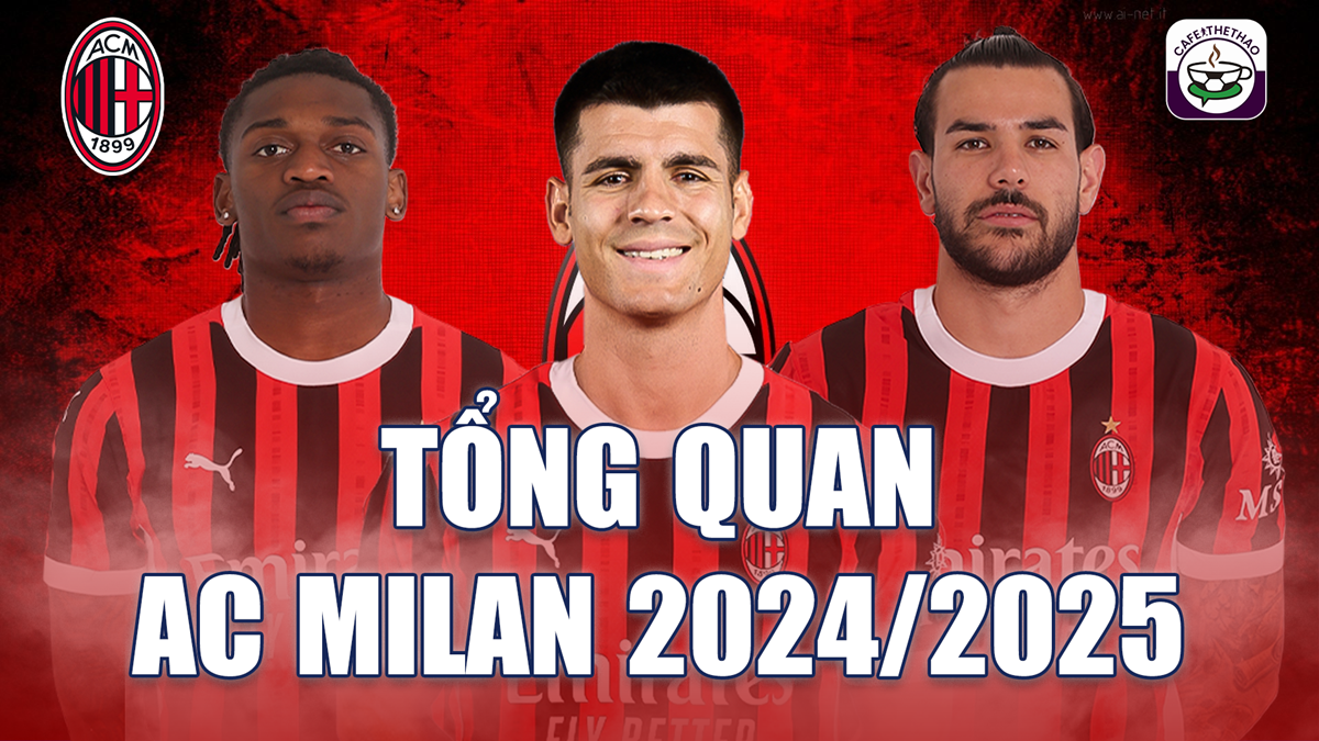 AC Milan mùa giải Serie A vô địch quốc gia Ý 2024/25: Kẻ thách thức ngôi vương