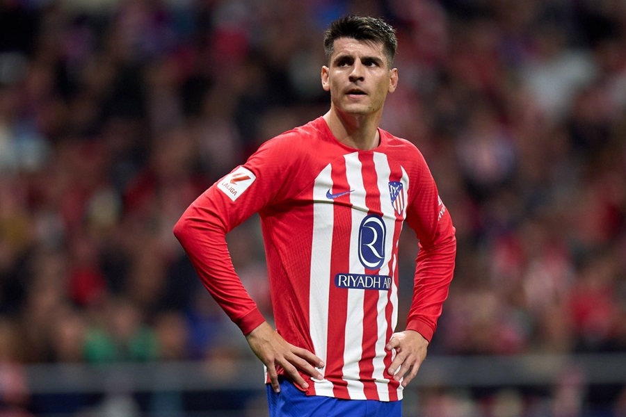 Morata không còn khoác áo Atletico kể từ mùa giải năm nay