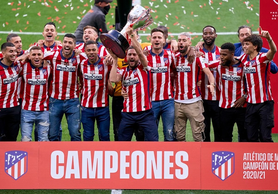 CLB Atletico Madrid là nhà vô địch của La Liga 2020/21