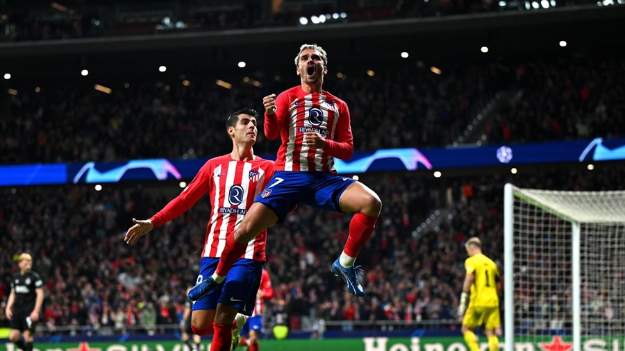 Atletico mùa giải qua sống nhờ hơi thở của bộ đôi ngôi sao Morata và Griezmann