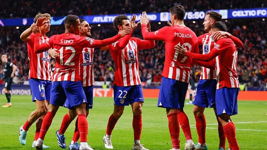 Atletico có lực lượng thuộc top đầu La Liga, chỉ kém Real Madrid và Barca