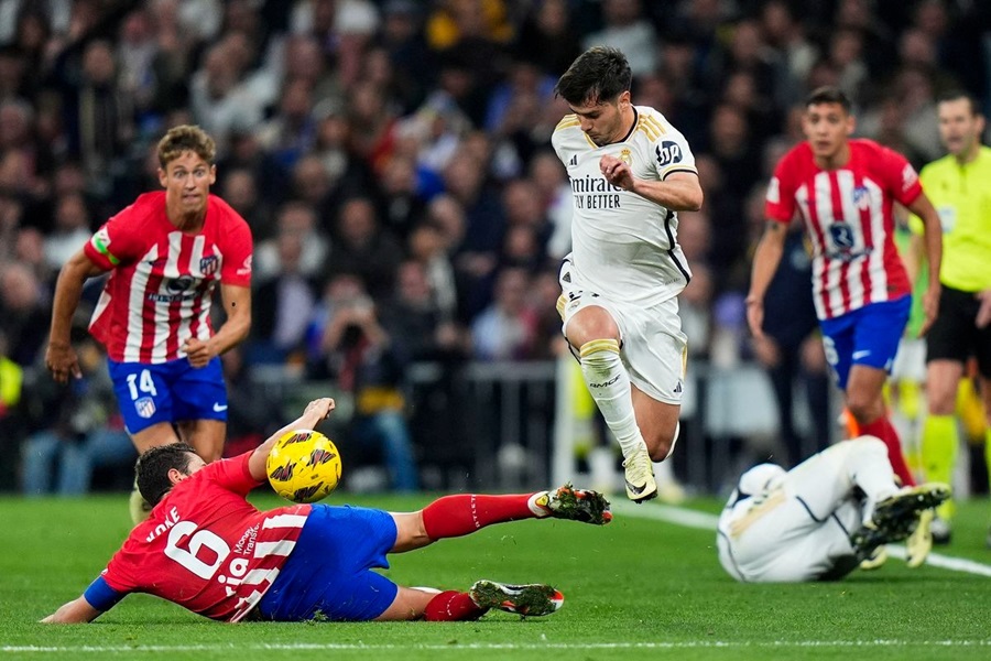 Các trận derby Madrid luôn diễn ra rất quyết liệt bởi lịch sử thù địch của cả hai