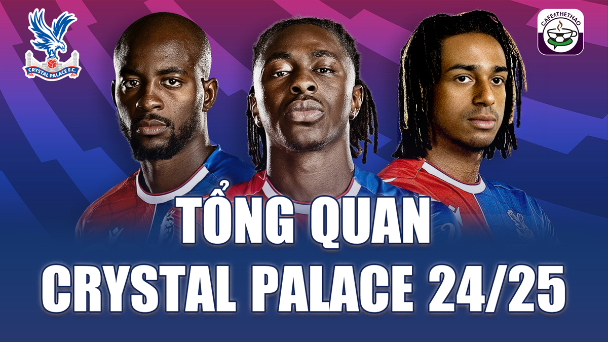 Tham vọng của đại bàng thành London, Crystal Palace ở Ngoại hạng Anh 2024/25