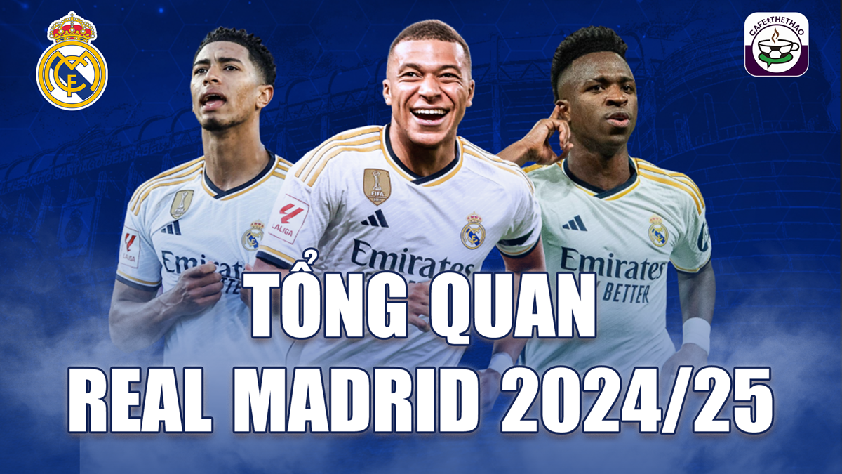 Thực lực Real Madrid mùa giải La Liga 2024/25: Ai cản nổi nhà Vua?