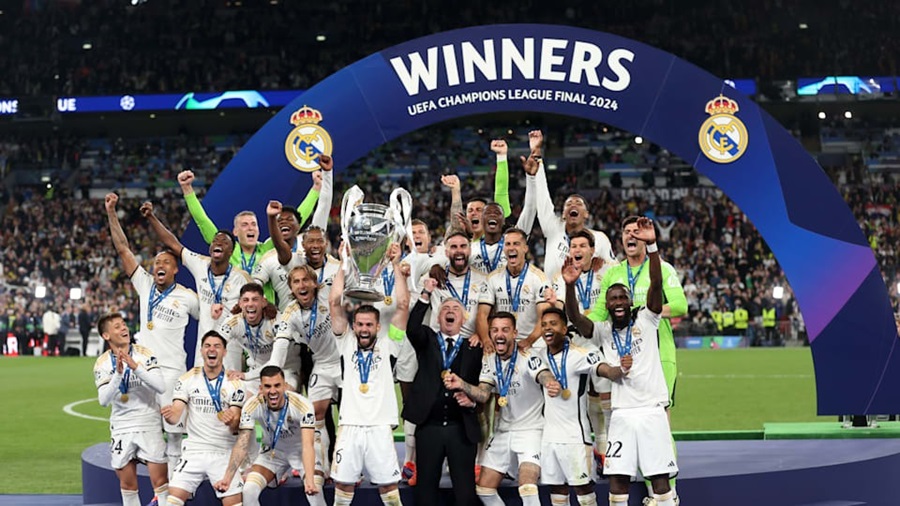 Real Madrid là ông vua của Champions League với 14 lần lên ngôi, nhiều nhất lịch sử