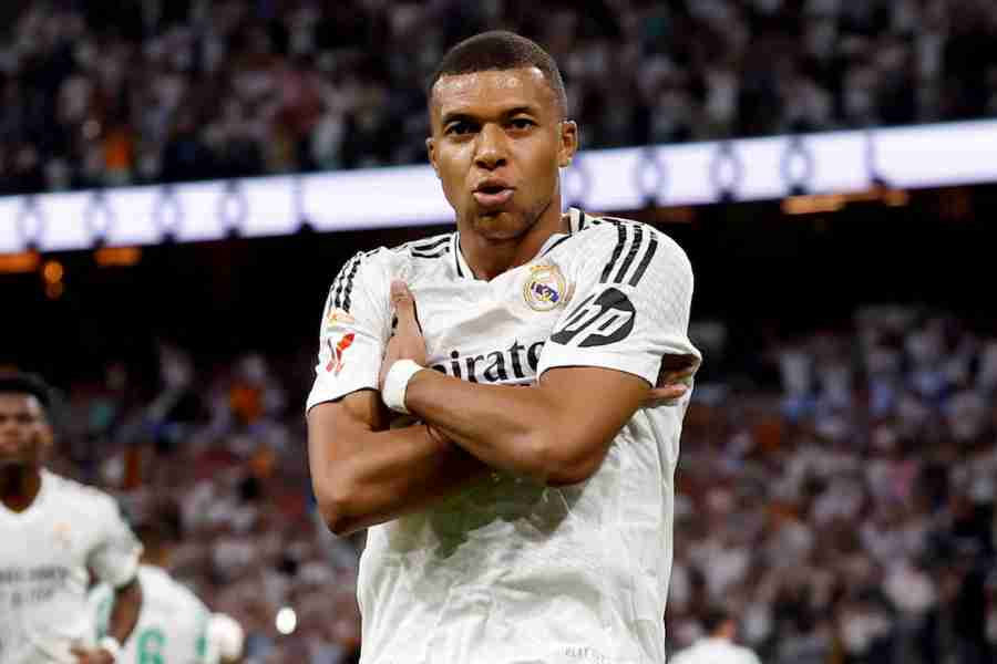 Mbappe đã mở tài khoản tại La Liga.