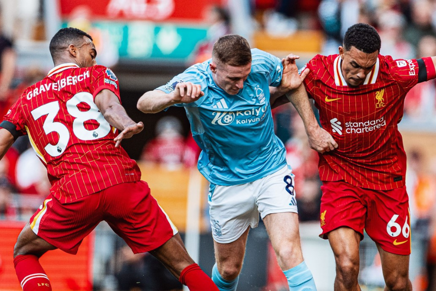 Cú sốc! Liverpool để thua Nottingham Forest