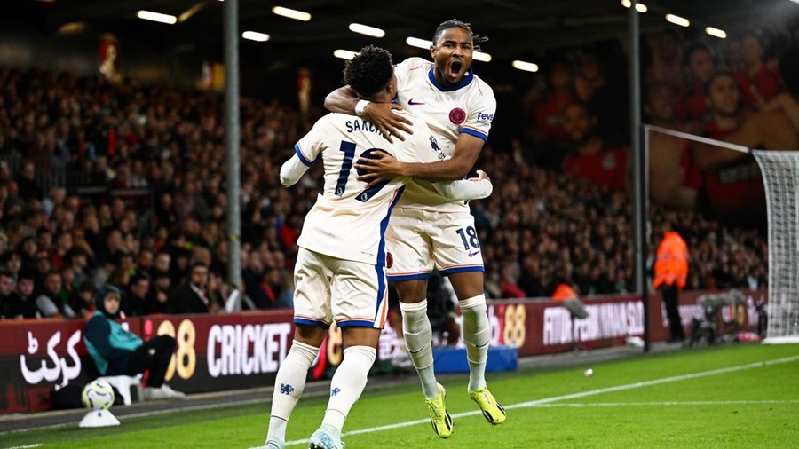 Ghi bàn phút cuối, Chelsea run rẩy vượt qua Bournemouth