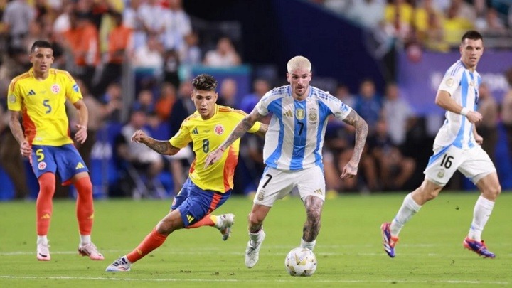 Colombia đã để thua Argentina trong trận chung kết Copa America 2024