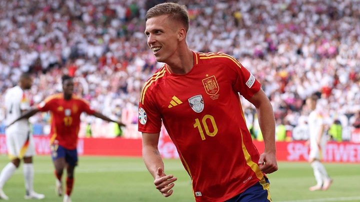 Dani Olmo là quân bài trụ cột của Tây Ban Nha