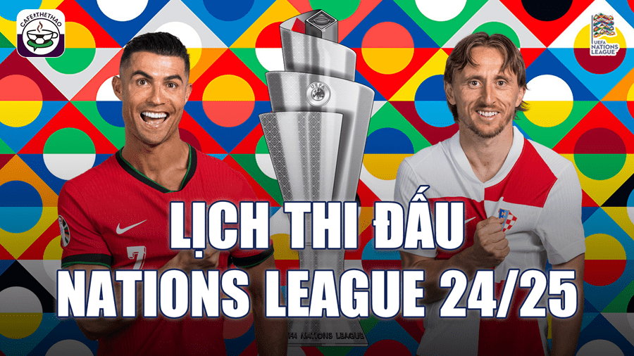 Lịch thi đấu bóng đá Nations League – Mùa giải 2024/25