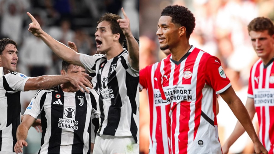 Nhận định Juventus vs PSV, 23h45 ngày 17/9: Thử lửa Bà đầm già