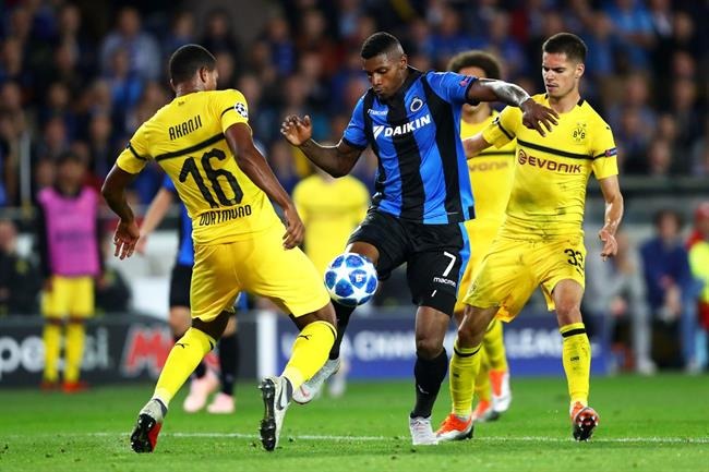 Dortmund từng vượt qua Club Brugge 3-0 trong cả 2 lượt trận