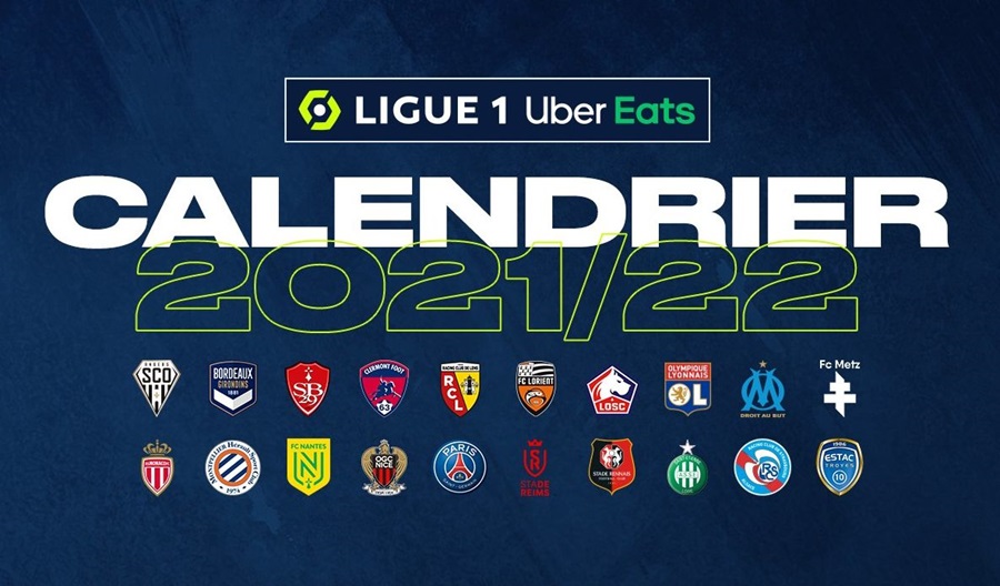 Giải bóng đá Ligue 1 2023/24 có 18 đội tham gia