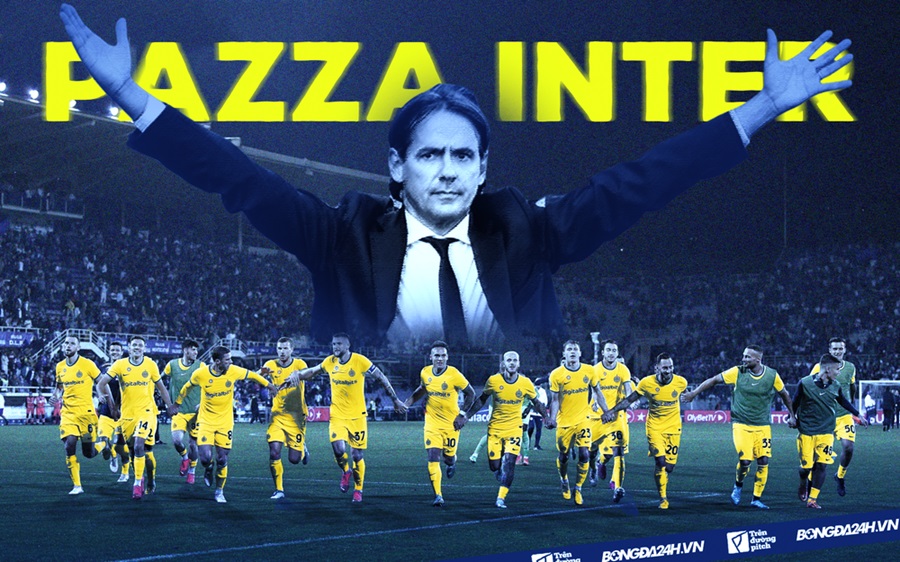 Thầy trò Simone Inzaghi đã giành thêm một ngôi sao vàng trên logo của CLB