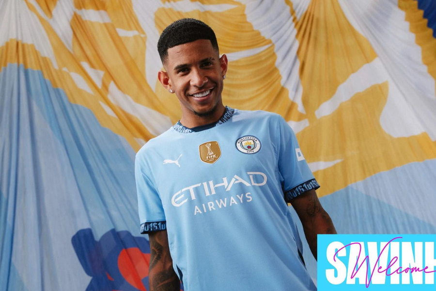 Savinho là sự bổ sung đáng chờ đợi của Man City mùa 2024/25