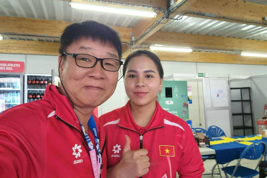 Thu Vinh tỏa sáng khi vào chung kết Olympic 2024.