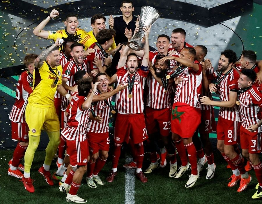 Olympiakos giành suất dự cúp C2 mùa 2024/2025