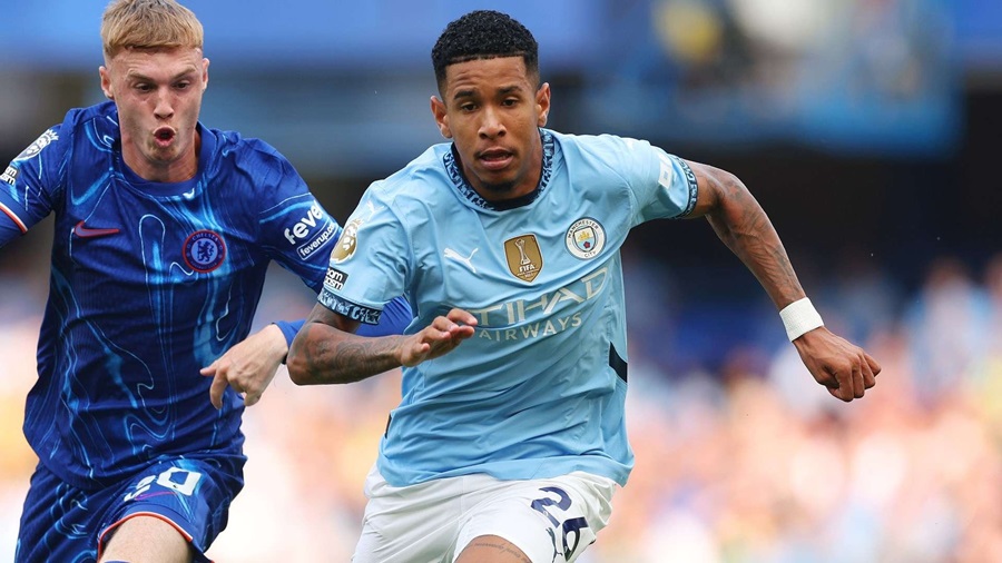 Man City giành 3 điểm thuyết phục trước Chelsea