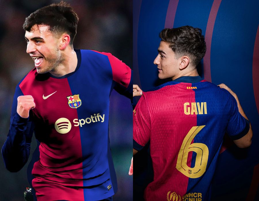 Áo đấu mới của Barcelona ở mùa giải 24/25