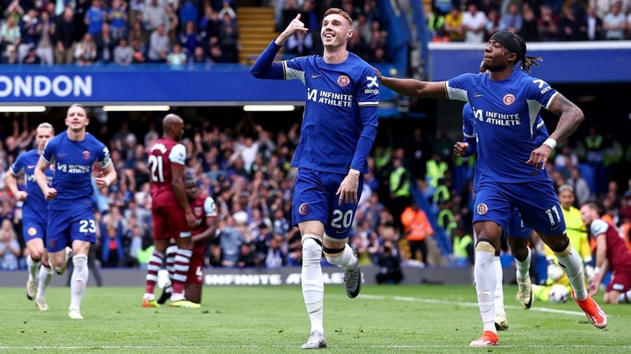 Chelsea đã đánh bại West Ham 5 bàn không gỡ trong trận đấu gần nhất