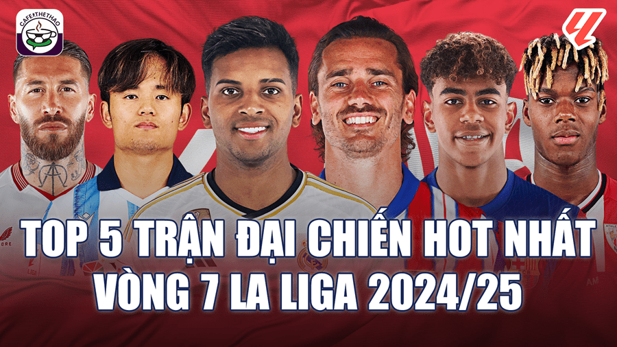 5 màn thư hùng nóng nhất vòng 8 La Liga 2024/25