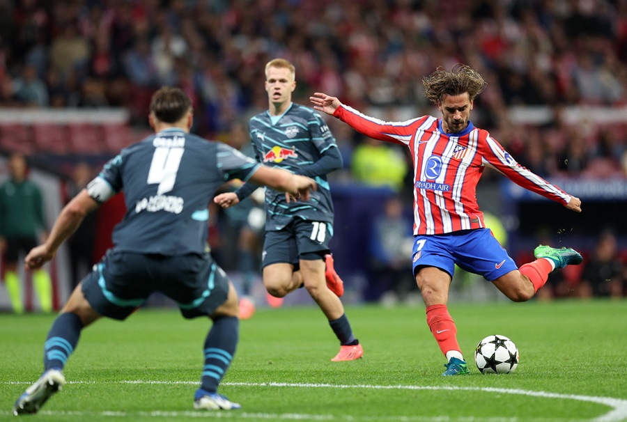 Griezmann có ngày thi đấu rực sáng