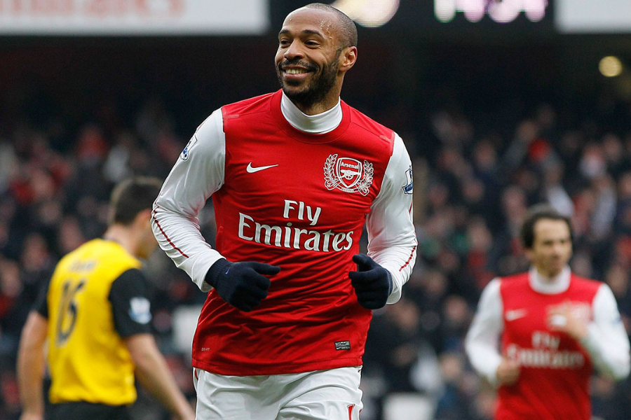 Thierry Henry 4 lần giành giải giày vàng tại Ngoại hạng Anh