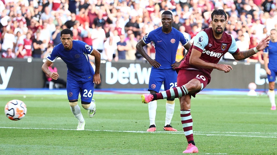 West Ham từng đánh bại Chelsea ở lượt đi mùa giải trước