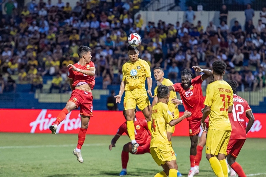 Thanh Hóa đã có màn ngược dòng ấn tượng trước Shan United ở lượt trận đầu tiên