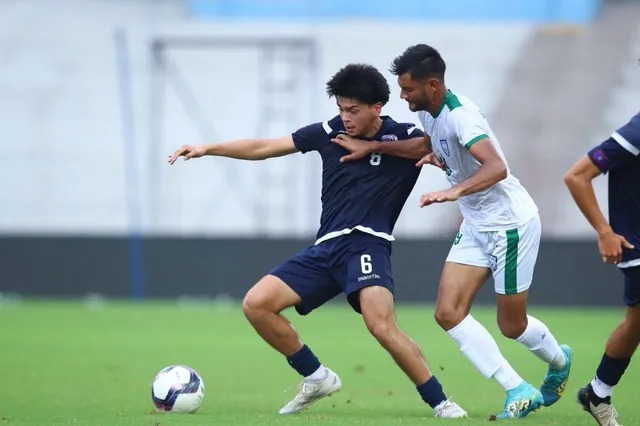 U20 Guam đã cầm hòa Bangladesh ở trận đấu trước