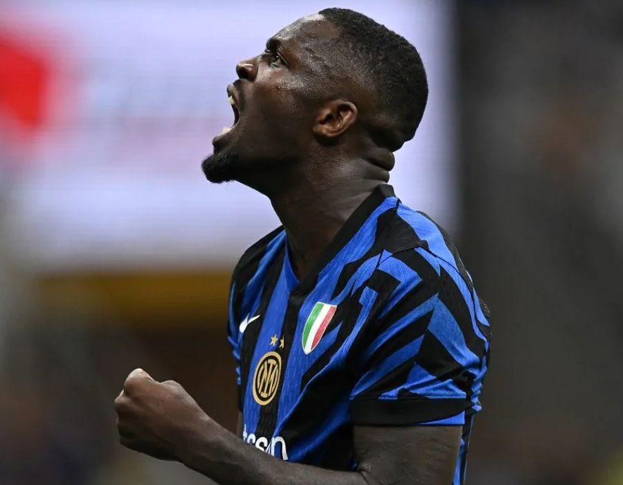 Thuram lập cú đúp đưa Inter Milan lên đỉnh bảng xếp hạng Serie A 2024/25