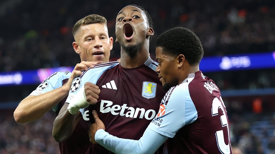 Aston Villa thăng hoa tại Champions League