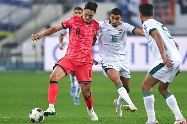 Hàn Quốc thắng Iraq 3-2 chung cuộc.