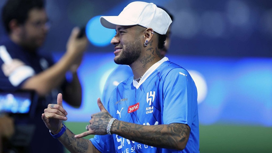 Neymar chuẩn bị tái xuất trong màu áo Al Hilal.