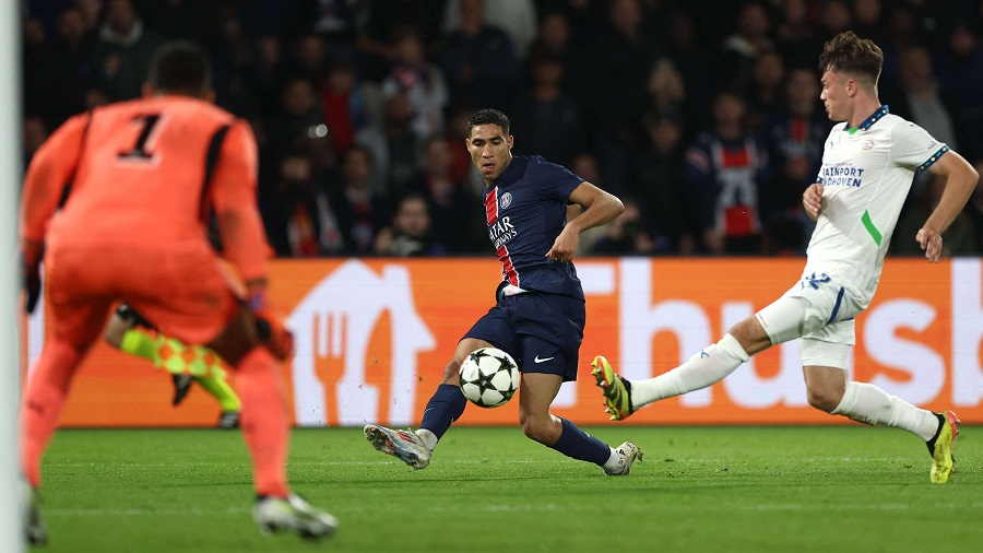 Hakimi sắm vai người hùng giải cứu PSG