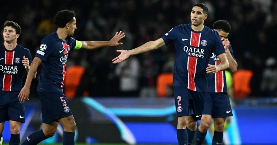 Hakimi giúp PSG giữ 1 điểm trên sân nhà