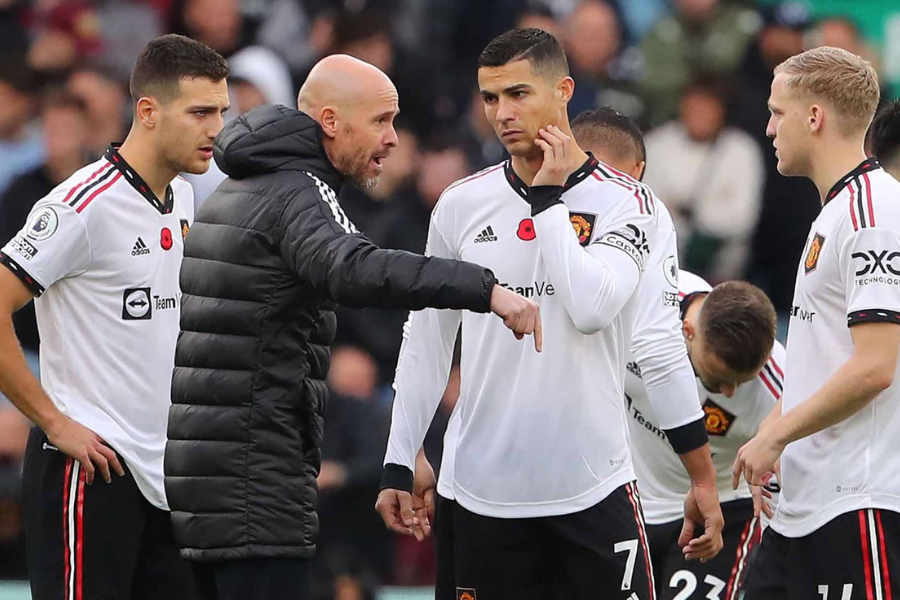 Ronaldo chê Ten Hag tầm thường