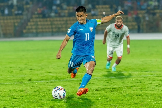 Danh thủ Sunil Chhetri đã chia tay ĐT Ấn Độ